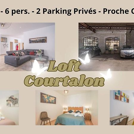 Ferienwohnung Loft Courtalon - Haut Standing - Patio - Parking Prives Troyes Exterior foto