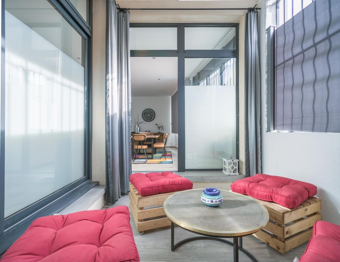Ferienwohnung Loft Courtalon - Haut Standing - Patio - Parking Prives Troyes Exterior foto
