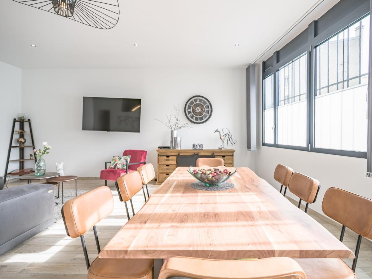 Ferienwohnung Loft Courtalon - Haut Standing - Patio - Parking Prives Troyes Exterior foto